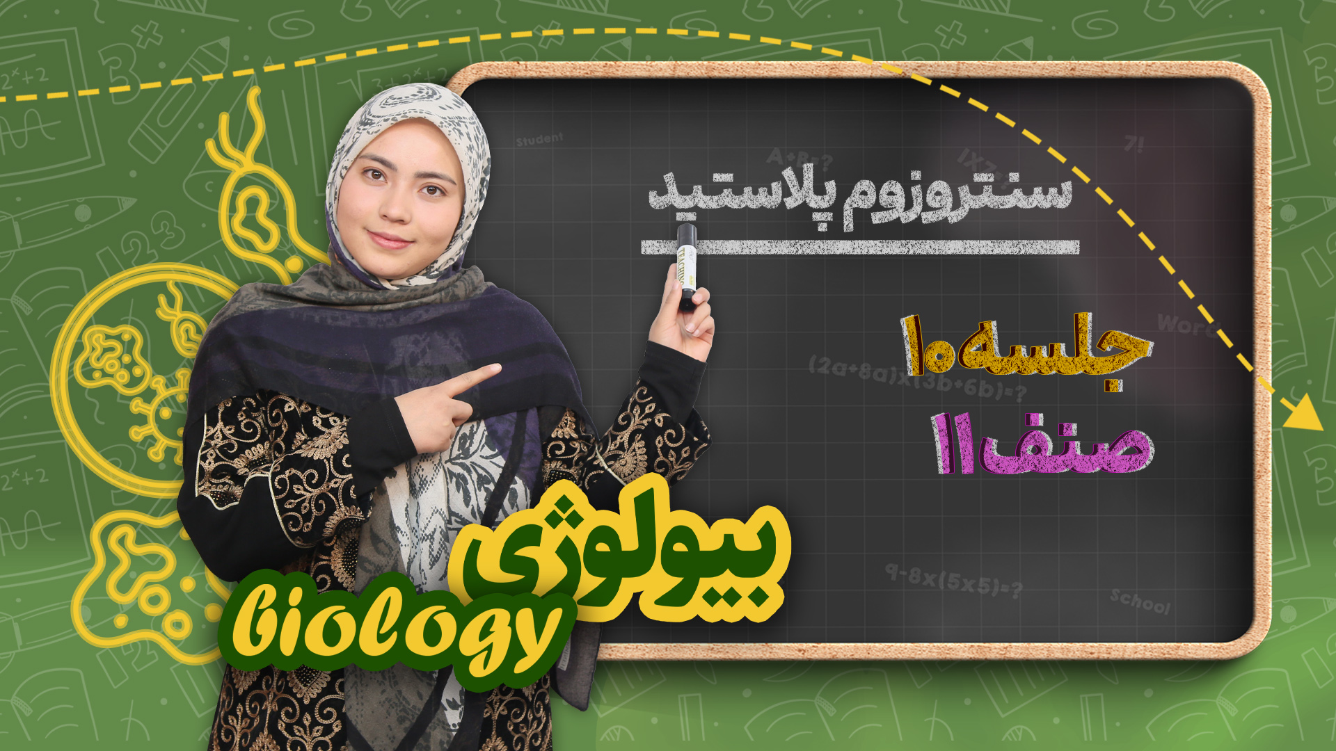 سنتروزوم پلاستید – جلسه۱۰ – بیولوژی صنف یازدهم مکتب خانه