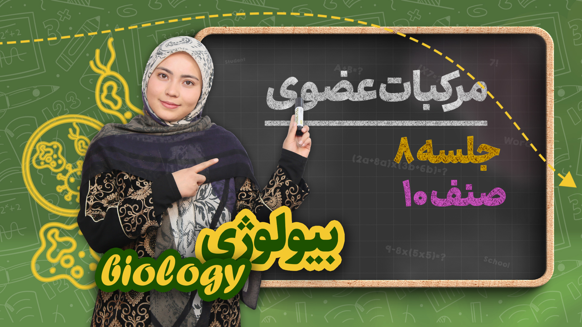 مرکبات عضوی – جلسه ۸ – بیولوژی صنف دهم مکتب خانه