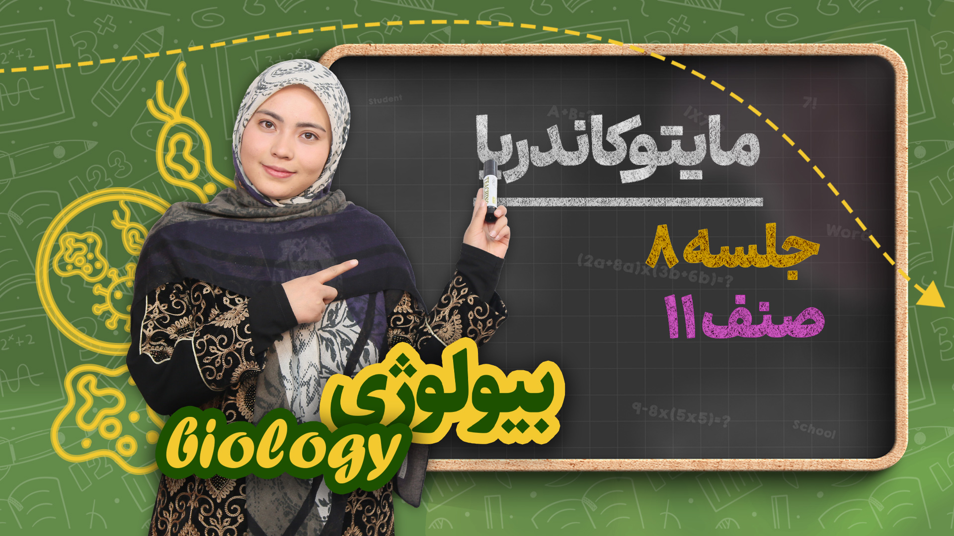 مایتوکاندریا – جلسه ۸ – بیولوژی صنف یازدهم مکتب خانه