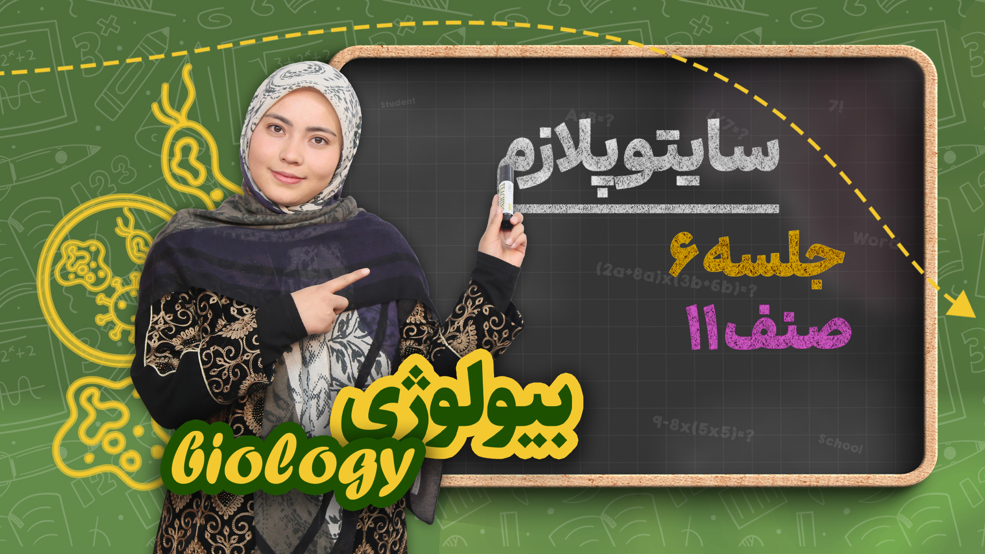 سایتوپلازم – جلسه ۶ – بیولوژی صنف یازدهم مکتب خانه